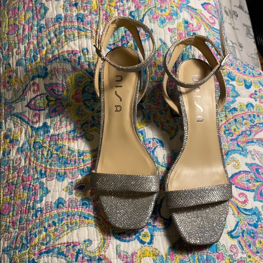 Silver Party Sandals